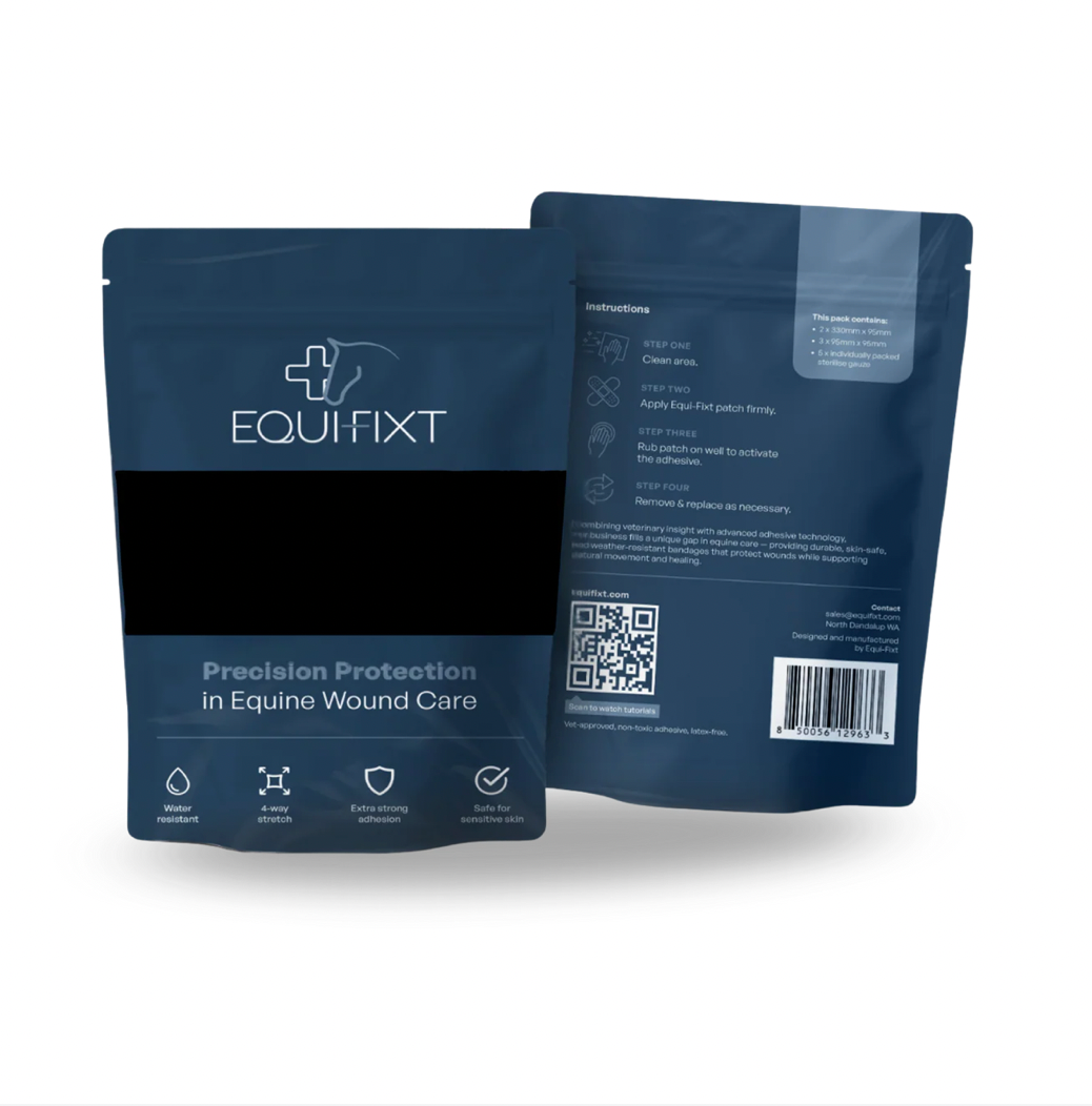 EQUI-FIXT equine wound dressing adhesive kit