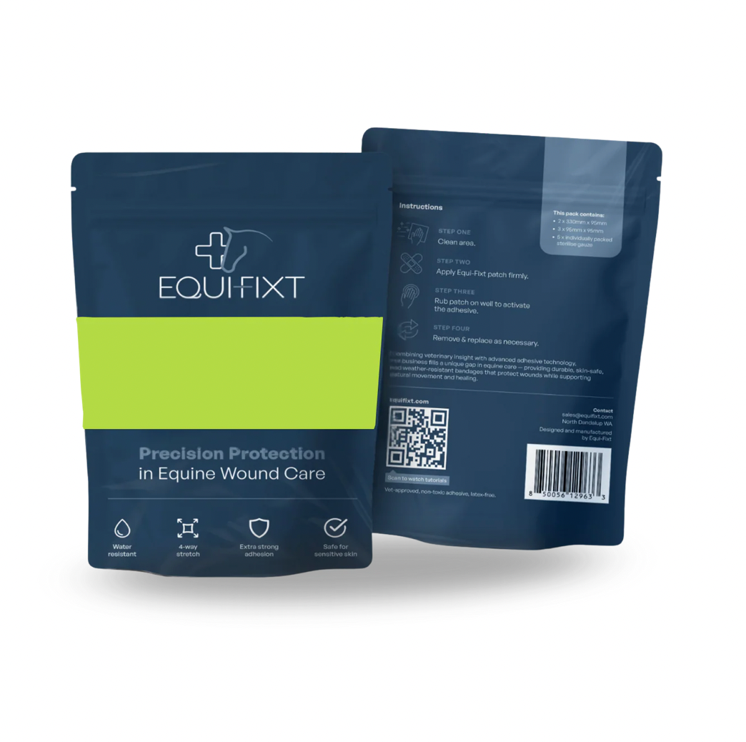 EQUI-FIXT horse wound care adhesive patch