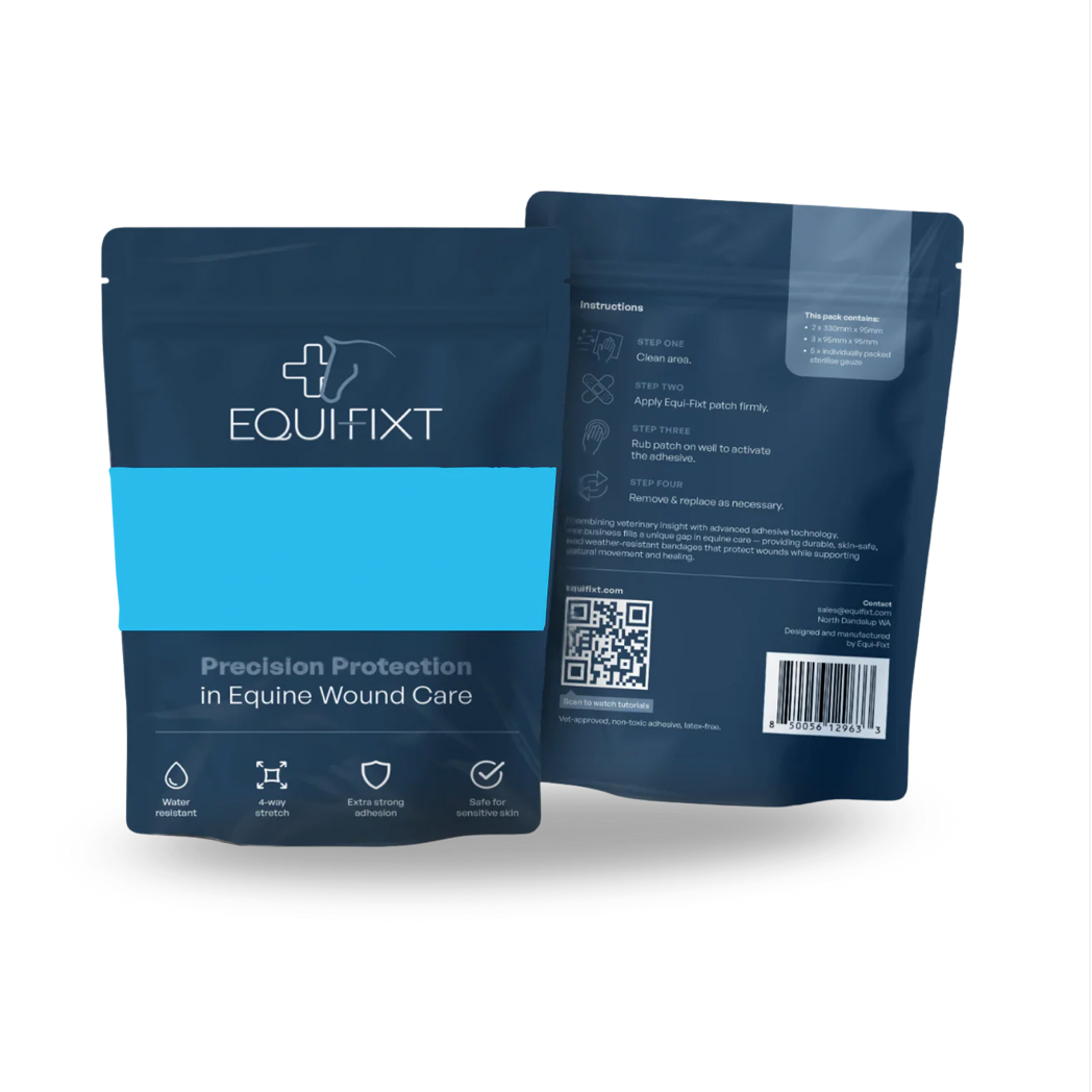 EQUI-FIXT horse wound dressing for equine first aid