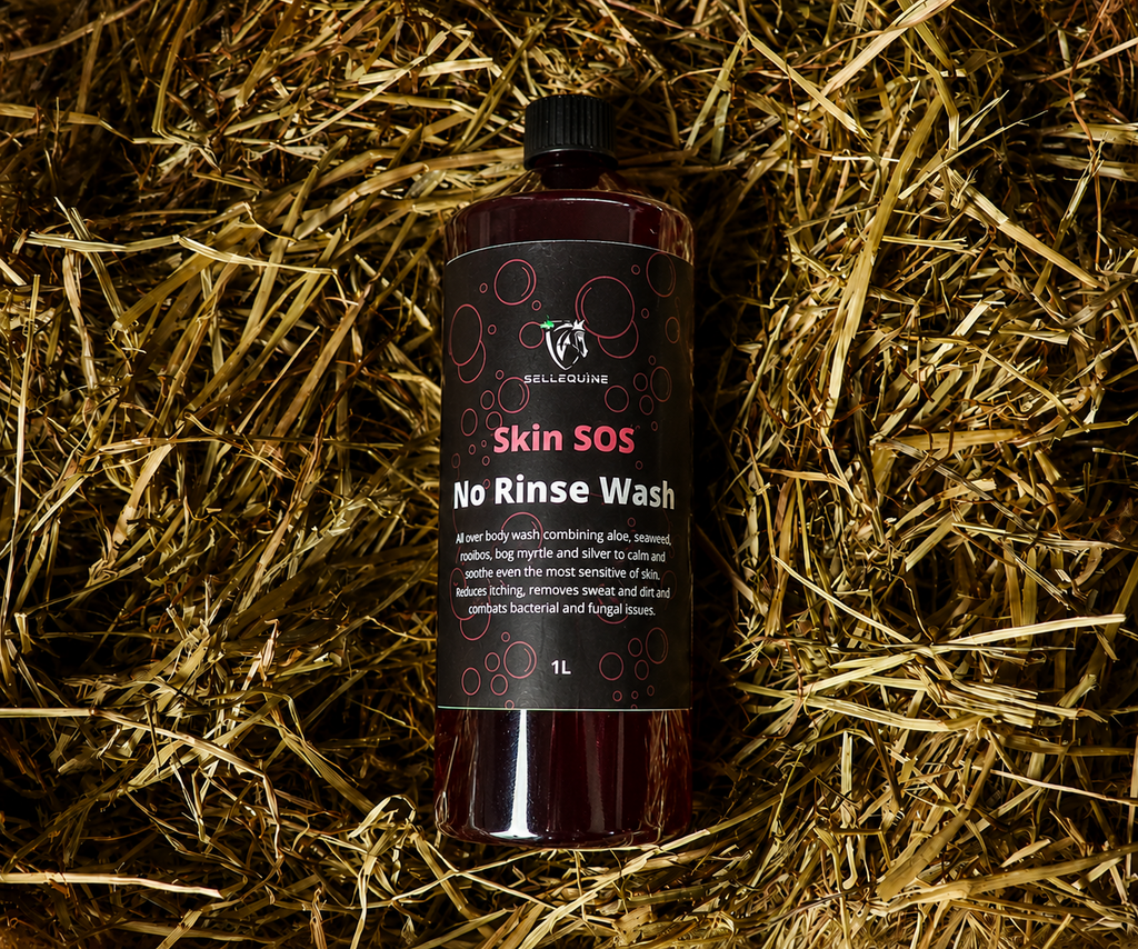Sellequine horse no rinse wash for sweet itch and skin irritation
