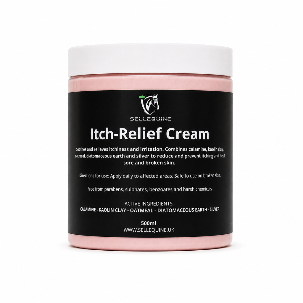Sweet itch and itch relief cream for horses